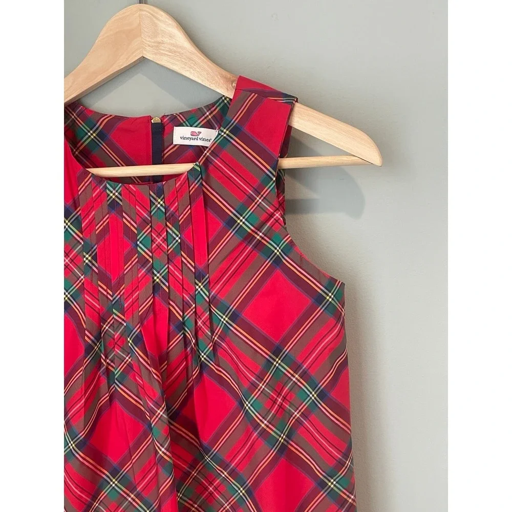 Vineyard Vines‎ Girls Plaid Dress- Size 10